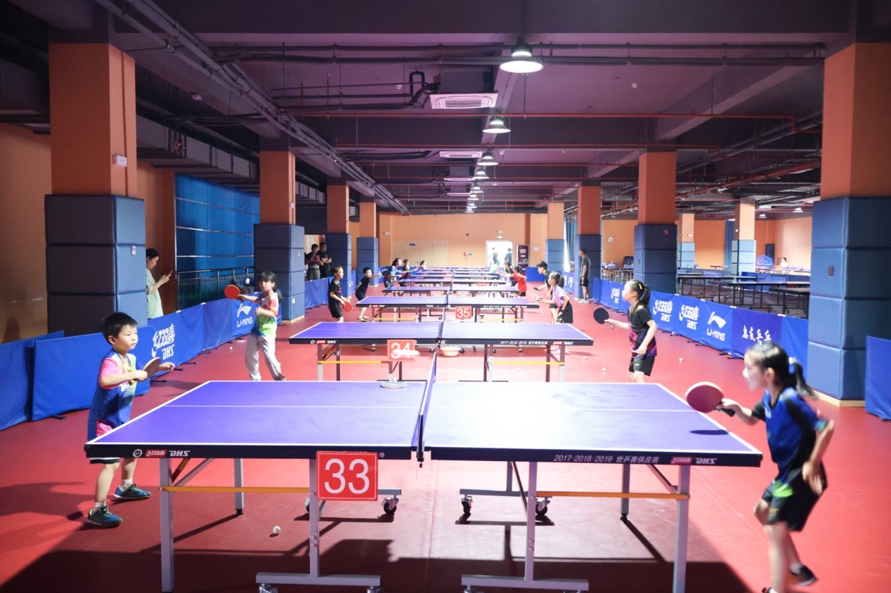 Children's Table Tennis Beginner Training